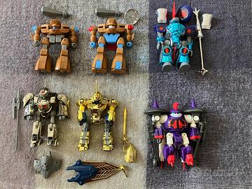 Collezione completa Robot FEUDALS anni '80 Giochi