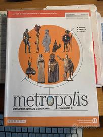 metropolis corso di storia e geografia vol.2