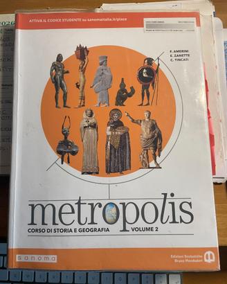 metropolis corso di storia e geografia vol.2