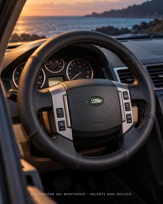 Coprivolante Freelander 2 vera pelle nuovo