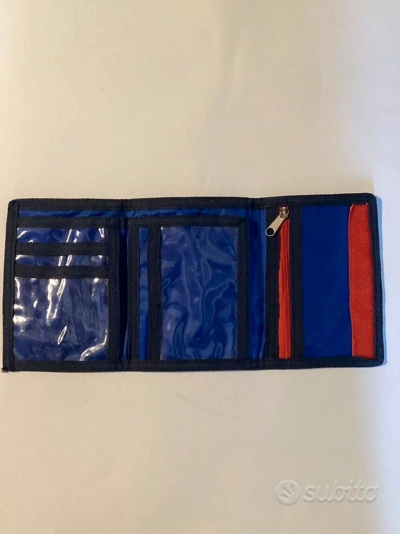 Portafoglio Sportivo In Nylon Per Bambini Con Cerniera E Tasca Frontale | Design Ragno 01 | Leggero E Capiente