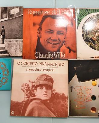 Lotto 6 Vinili  33/45 Giri Musica Italiana Anni 70