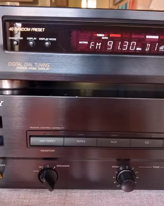 Sony tuner e ampli