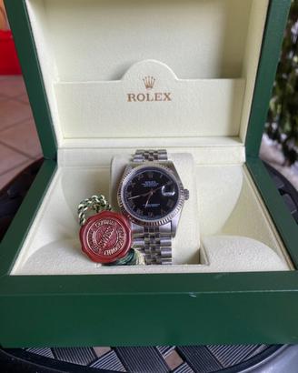 Rolex Datejust 16234 ghiera oro 36mm