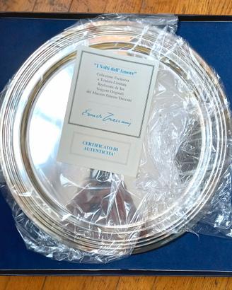 Piatti “I Volti dell'Amore” di Ernesto Treccani