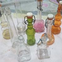 9 Bottiglie mignon per liquore