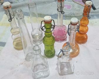 9 Bottiglie mignon per liquore