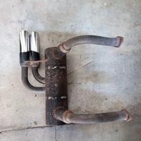 Marmitta sportiva FIAT 500 d'epoca