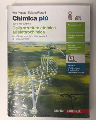 Libro scolastico “Chimica più ”