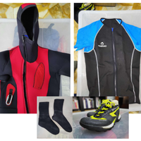 CANYONING MUTA 5mm + TOP 3mm (M) + FIVE TEN (41,5)