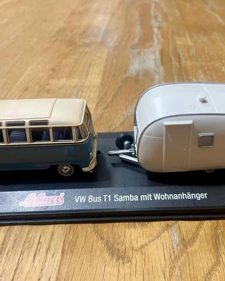 Pulmino VW T1 BUS SAMBA CON ROULOTTE SCHUCO