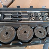 Manubri in ferro e plastica 