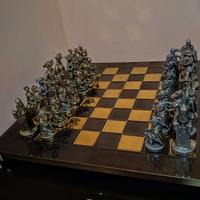 scacchiera in piombo