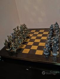 scacchiera in piombo