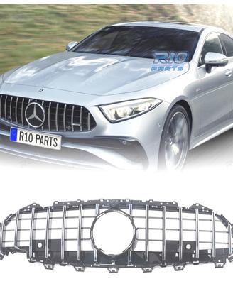 GRIGLIA PER MERCEDES W257 18-24 LOOK GTR NERO CROM