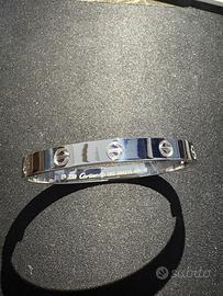 Bracciale modello luxury di Cartier