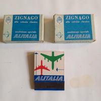 Gadget pubblicitari compagnia aerea ALITALIA 