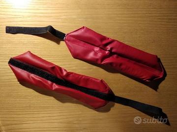 Cavigliera polsiera a fascia morbida da 2 kg