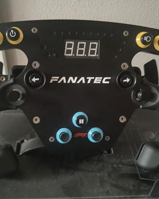 Volante FANATEC Formula F1 Esport v2 come nuovo
