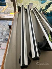 4 barre portatutto per auto Green Valley e Norauto