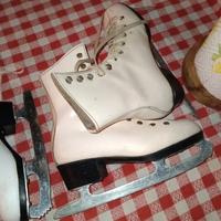 pattini vintage  da ghiaccio 
