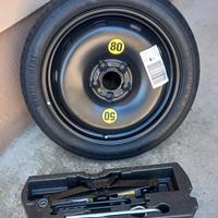 ruotino 125/70 r17 bmw serie 1 2 3 4 x1 audi a5 