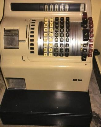 Registratore di cassa vintage 