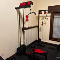 Lat machine pulley marbo