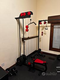 Lat machine pulley marbo