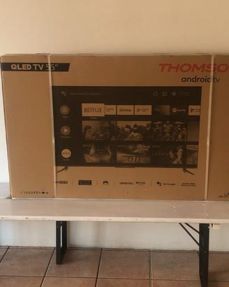 TV Qled Thomson 55" android tv