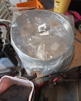 tubo rame diametro 10 cromato