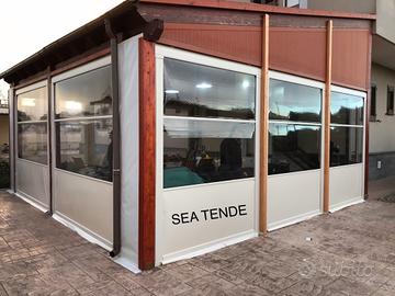 Tende antivento trasparenti