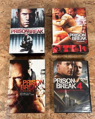 Prison Break Serie Completa 1-4 dvd
