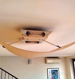 Lampada da soffitto con diffusore in vetro
