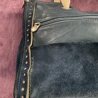 Borsetta Mandarina Duck in pelle e camoscio