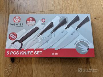 SET Coltelli da cucina in ceramica DS-211 DeSwiss