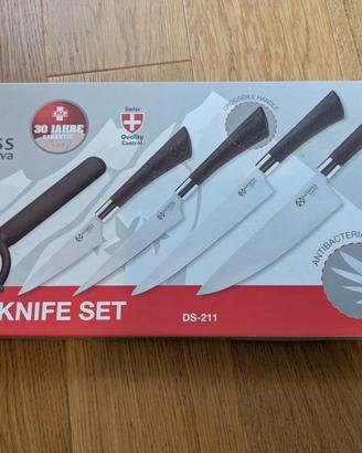 SET Coltelli da cucina in ceramica DS-211 DeSwiss