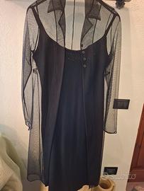 vestito nero elegante 