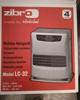 Zibro Lc32, Stufa A Combustibile Elett. Portatile