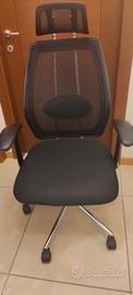 Sedia da ufficio ergonomica 
