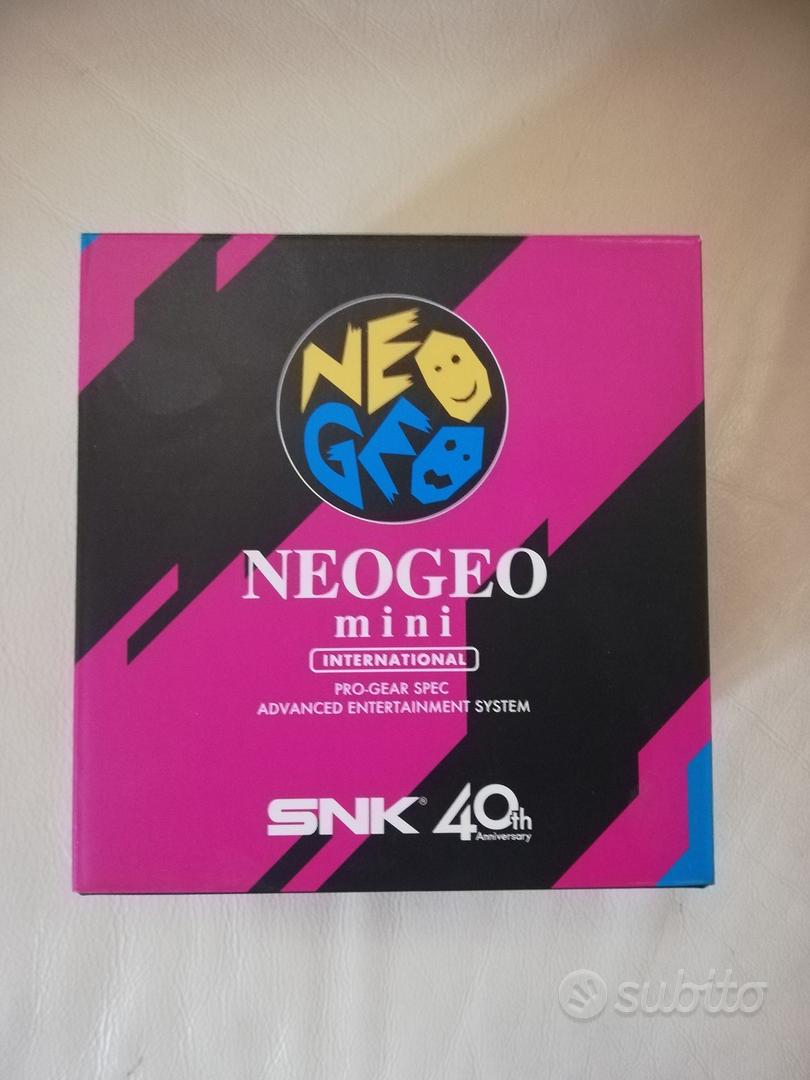 NEO GEO MINI 40TH ANNIVERSARY + 2 CONTROLLER - Console e Videogiochi In ...