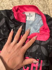 Maglia corta Bianchi ciclismo