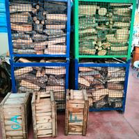 legna da ardere secca , pronta de ardere