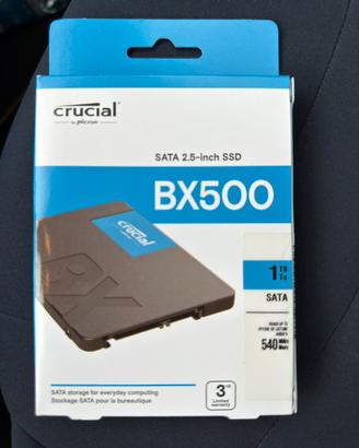 SSD 1 TB 2.5” Crucial