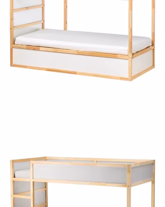 Letto singolo Kura reversibile ikea
