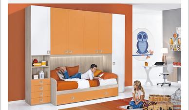 Cameretta mondo convenienza + 1 materasso singolo