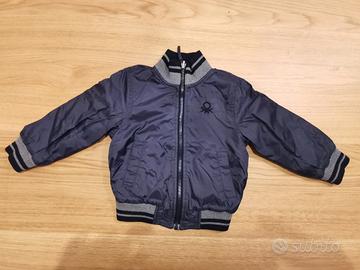 Giubbotto reversibile benetton bambino 3 anni