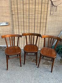 Set sedie vintage