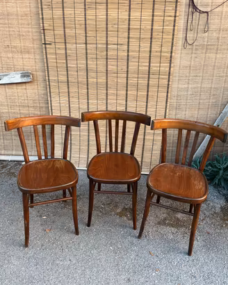 Set sedie vintage