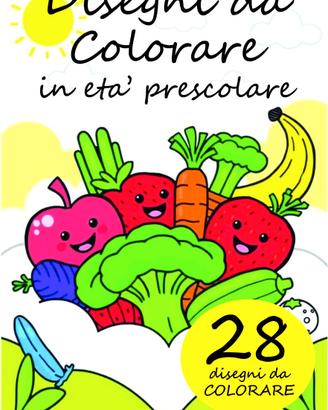 28 Disegni FruttaeVerdura da Colorare per Bambini